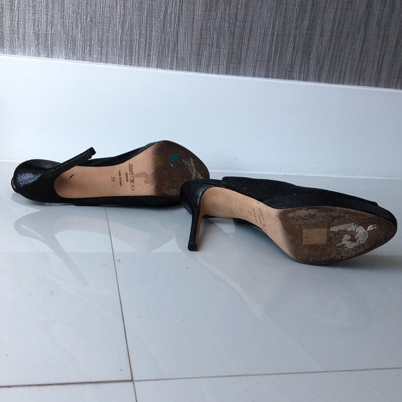 Jimmy Choo sling back black heels 🖤 - Picture 5 of 6